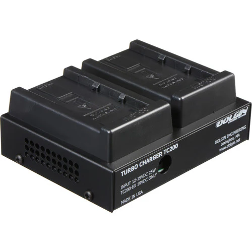 Dolgin Engineering TC200-DSLR-C Two Position Battery Charger for Canon LP-E6 Batteries - Image 2