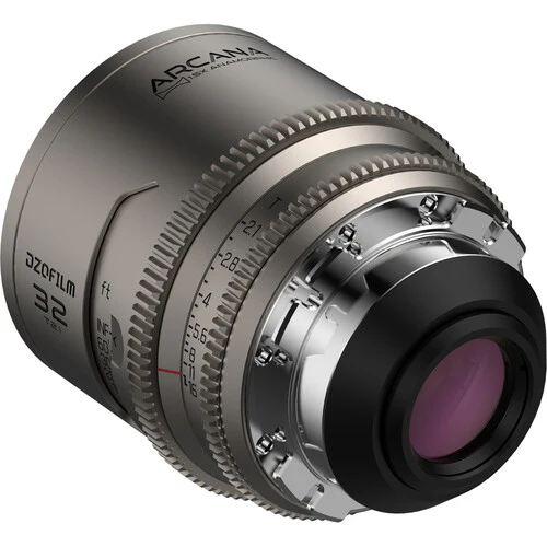 DZOFilm Arcana 32mm Anamorphic Prime Lens (ARRI PL, Titanium) - Image 3