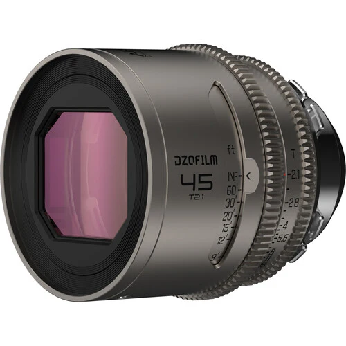 DZOFilm Arcana 45mm Anamorphic Prime Lens (ARRI PL, Titanium) - Image 3