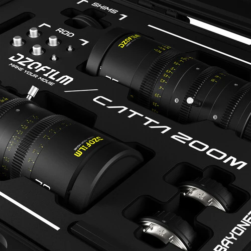 DZOFilm Catta 35-80mm & 70-135mm T2.9 E-Mount Cine Zoom 2-Lens Bundle (Black) - Image 5