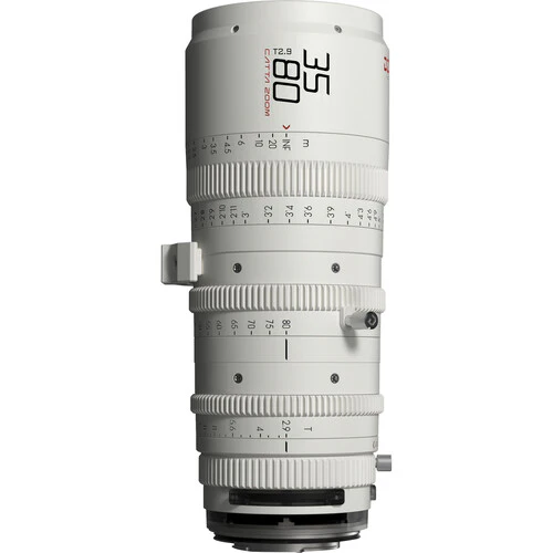 DZOFilm Catta 35-80mm T2.9 E-Mount Cine Zoom Lens (White) - Image 2