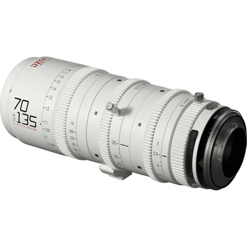 DZOFilm Catta 70-135mm T2.9 E-Mount Cine Zoom Lens (White) - Image 4