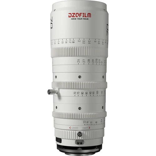 DZOFilm Catta 70-135mm T2.9 E-Mount Cine Zoom Lens (White) - (*OPEN BOX*)