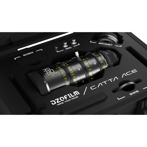 DZOFilm Catta Ace 35-80mm T2.9 PL-Mount Cine Zoom Lens (Black) - Image 10