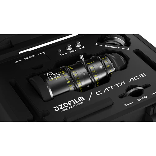 DZOFilm Catta Ace 70-135mm T2.9 PL-Mount Cine Zoom Lens (Black) - Image 10