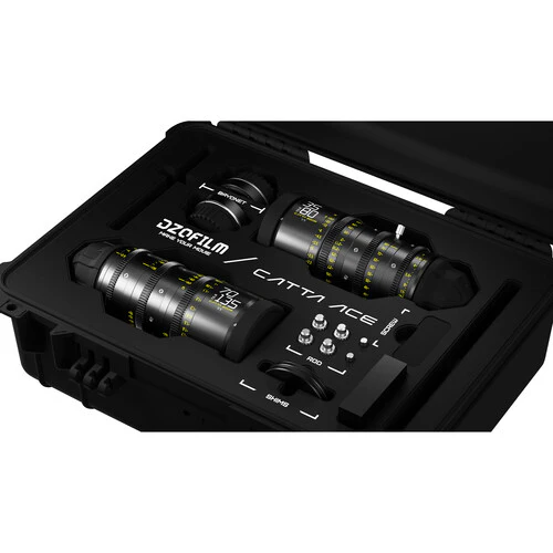 DZOFilm CATTA Ace FF 35-80 & 70-135mm T2.9 Zoom Lens Bundle (Black) - Image 5