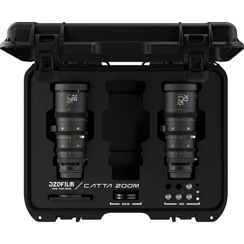 DZOFilm Catta FF 18-35/70-135mm T2.9 Cine 2-Lens Bundle (Sony E, Black) - Image 2