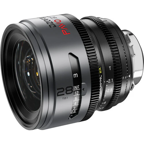DZOFilm PAVO 28mm T2.1 2x Anamorphic Prime Lens (Neutral Coating, PL/EF Mount, Feet) - Image 3