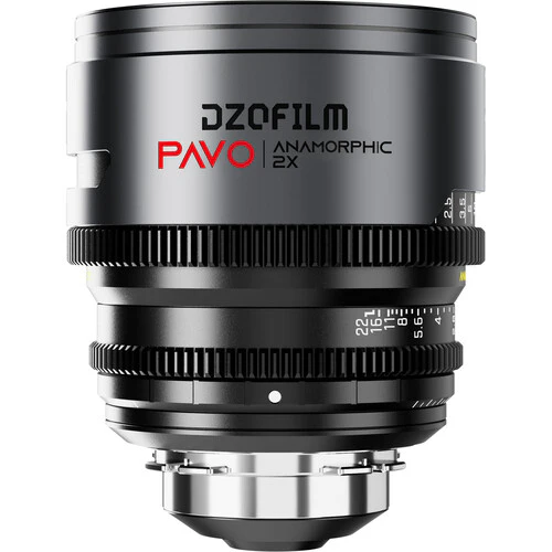DZOFilm PAVO 32mm T2.1 2x Anamorphic Prime Lens (Neutral Coating, PL/EF Mount, Feet) - Image 2