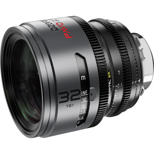 DZOFilm PAVO 32mm T2.1 2x Anamorphic Prime Lens (Neutral Coating, PL/EF Mount, Feet) - Image 3