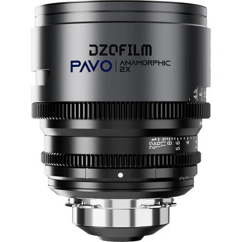 DZOFilm PAVO 55mm T2.1 2x Anamorphic Prime Lens (Blue Coating, PL/EF Mount, Feet) - Image 2