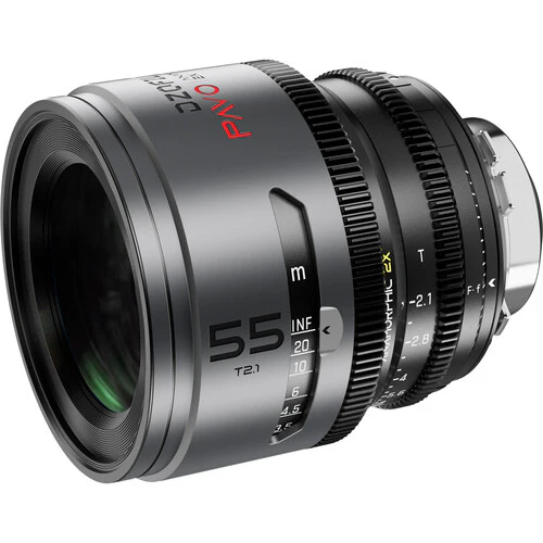 DZOFilm PAVO 55mm T2.1 2x Anamorphic Prime Lens (Neutral Coating, PL/EF Mount, Feet) - Image 3