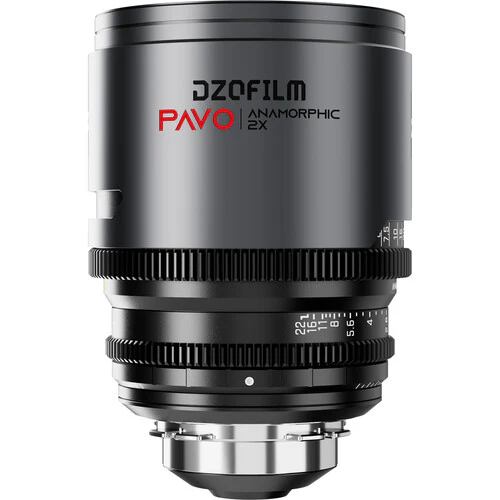 DZOFilm PAVO 75mm T2.1 2x Anamorphic Prime Lens (Neutral Coating, PL/EF Mount, Feet) - Image 2