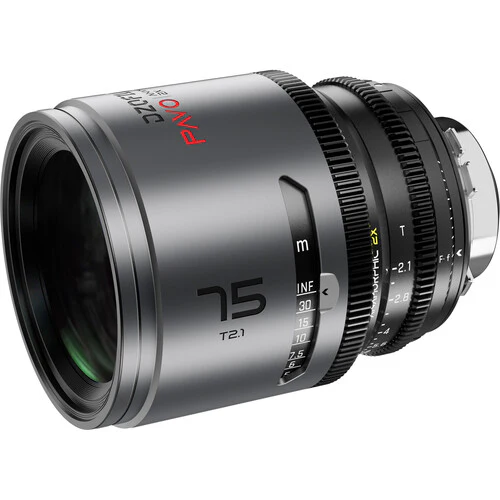 DZOFilm PAVO 75mm T2.1 2x Anamorphic Prime Lens (Neutral Coating, PL/EF Mount, Feet) - Image 3