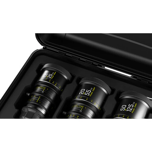 DZOFilm Pictor T2.8 Super35 Zoom 3-Lens Kit (PL & EF Mount, Black) - Image 3