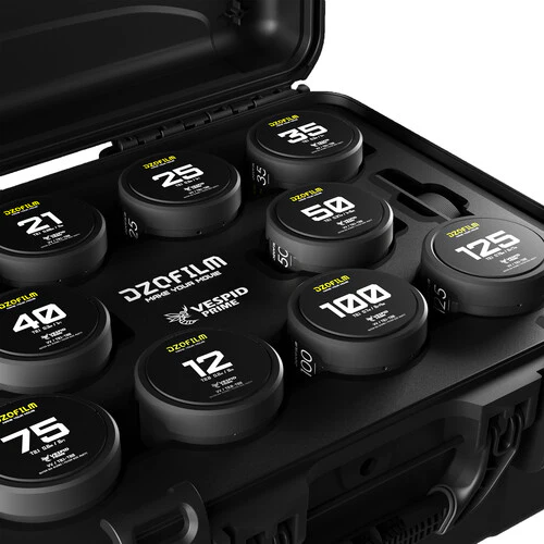 DZOFilm VESPID Prime Cine 10-Lens Kit (ARRI PL & Canon EF) - Image 3
