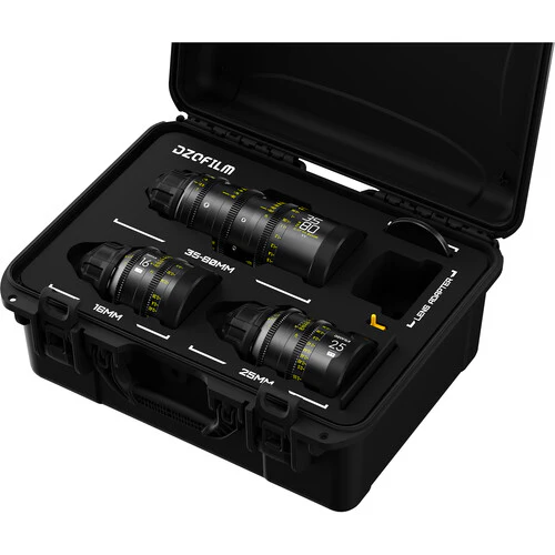 DZOFilm Y24 Educational Catta Ace 35-80mm + VESPID 16 & 25mm Lens Kit (ARRI PL) - Image 3