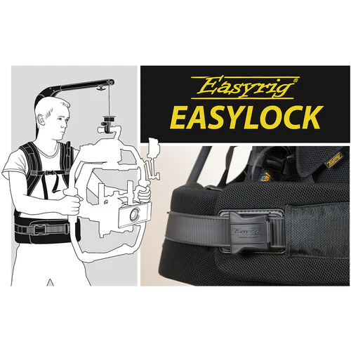 Easyrig 500N Standard Gimbal Rig Vest with 5" Extended Top Bar & Quick Release (*OPEN BOX*) - Image 4
