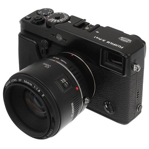 Fotodiox Lens Mount Adapter - Canon EOS (EF / EF-S) D/SLR Lens to Fujifilm Fuji X-Series Mirrorless Camera Body - Image 4