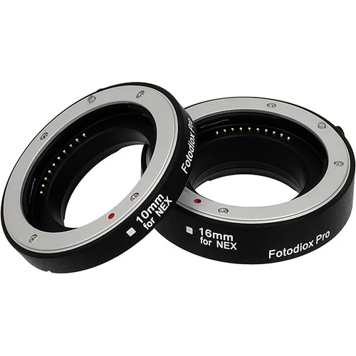 FotodioxPro Automatic Macro Extension Tube Kit for Sony NEX E-Mount Camera - Image 2