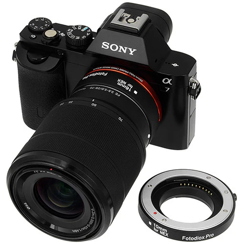 FotodioxPro Automatic Macro Extension Tube Kit for Sony NEX E-Mount Camera - Image 3