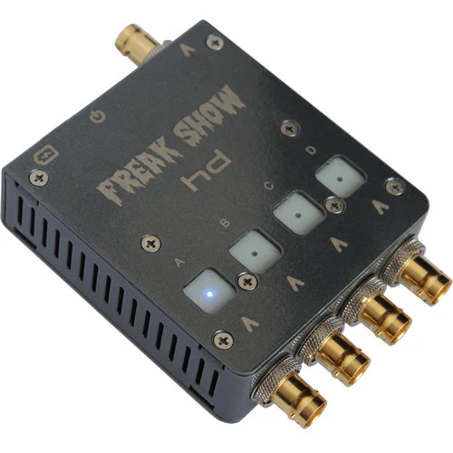 Freakshow HD 3G-SDI A/B/C/D Switch with Internal LiPo Battery