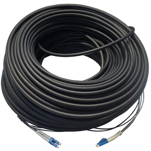 Freakshow HD Armored Fiber Duplex LC Singlemode Cable (574')