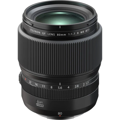 FUJIFILM GF 80mm f/1.7 R WR Lens
