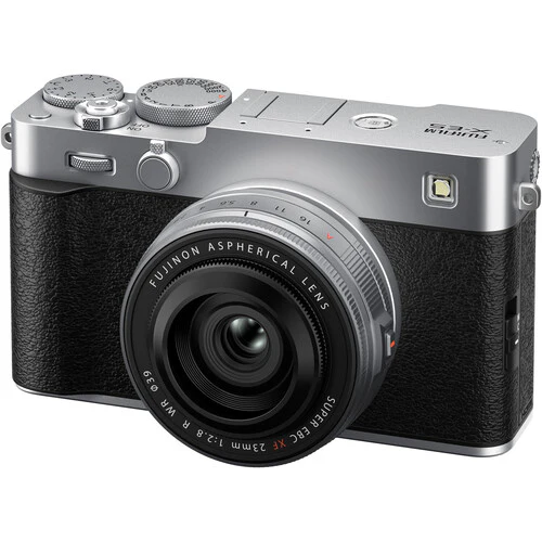 FUJIFILM X-E5 Mirrorless Camera with XF 23mm f/2.8 Lens (Silver) - Image 11