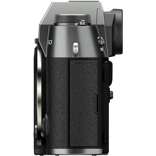 FUJIFILM X-T50 Mirrorless Camera (Charcoal Silver) - Image 5