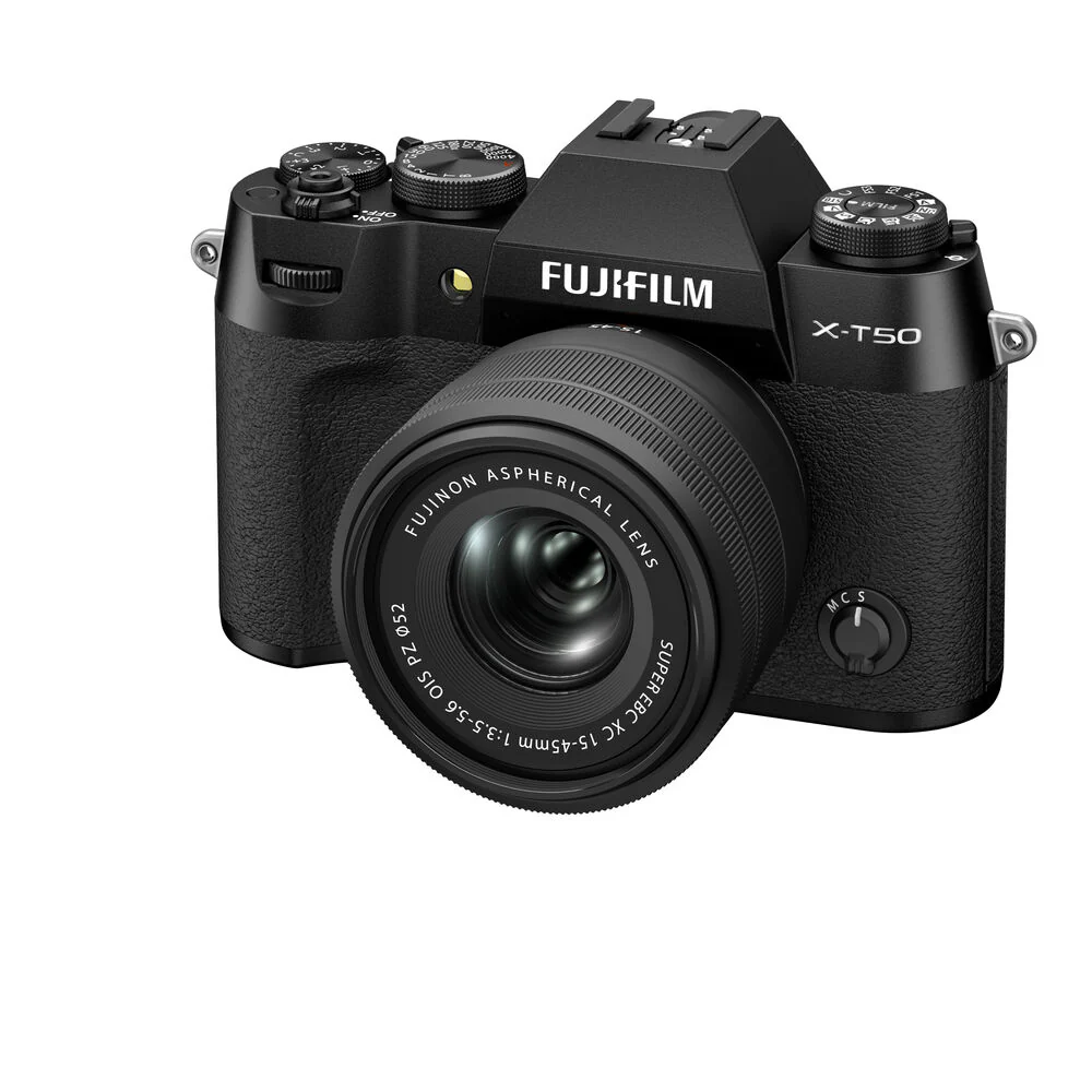 FUJIFILM X-T50 Mirrorless Camera with 15-45mm Lens (Black) - Image 8
