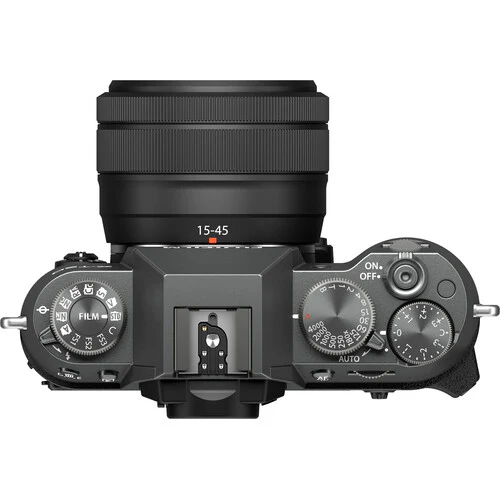 FUJIFILM X-T50 Mirrorless Camera with 15-45mm Lens (Charcoal Silver) - Image 3