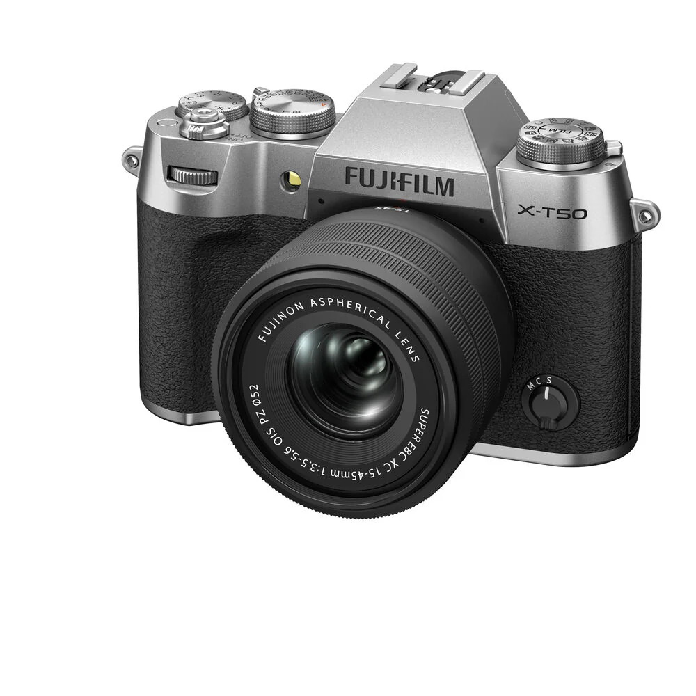 FUJIFILM X-T50 Mirrorless Camera with 15-45mm Lens (Silver) - Image 8