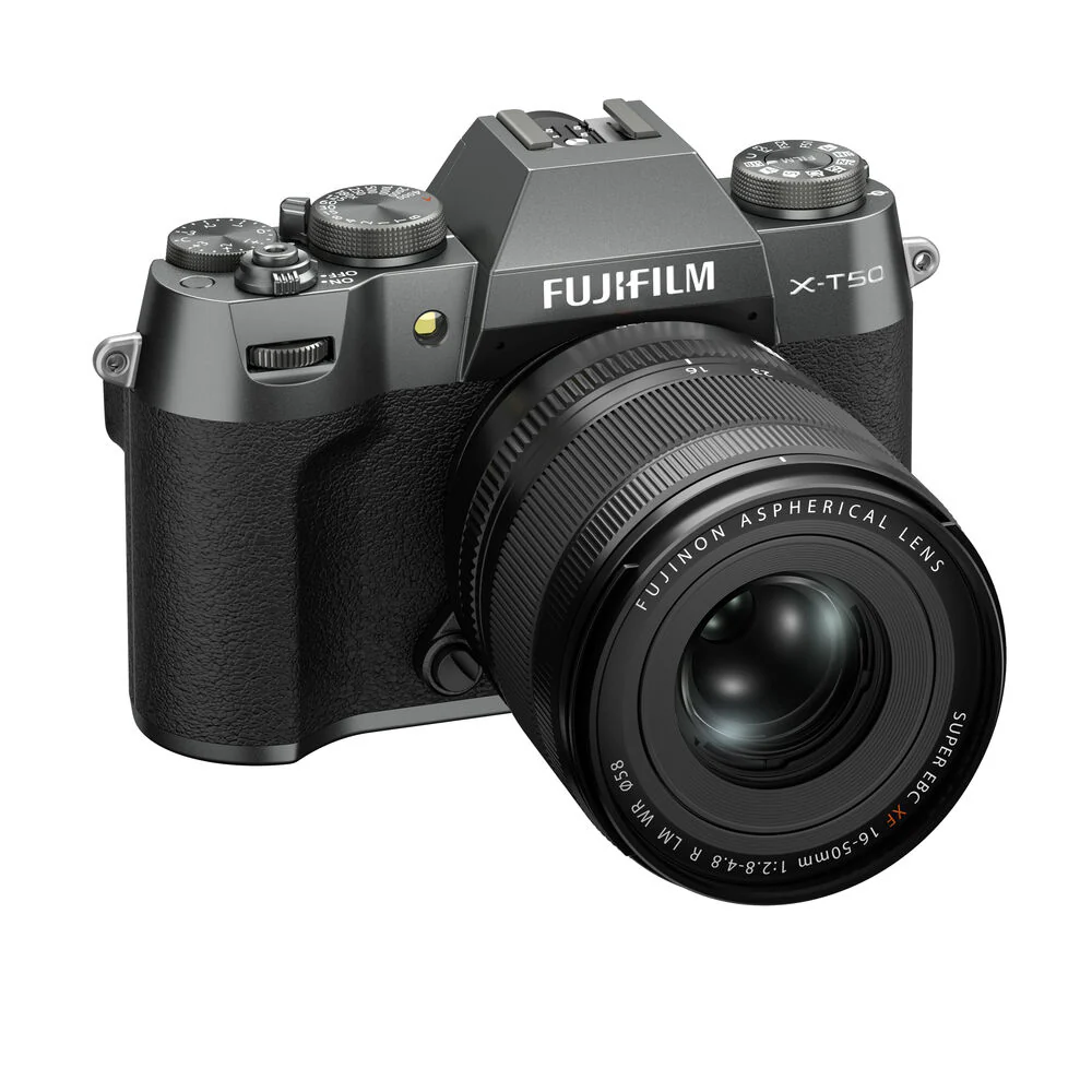 FUJIFILM X-T50 Mirrorless Camera with 16-50mm Lens (Charcoal Silver) - Image 10