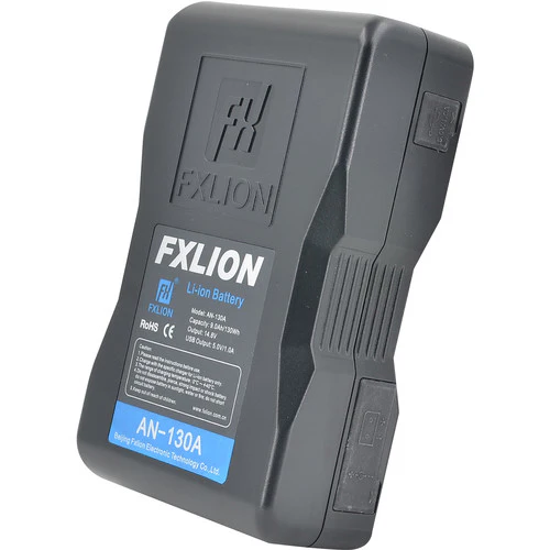 Fxlion Cool Black Series 14.8V Lithium-Ion Battery (130Wh, Gold Mount)