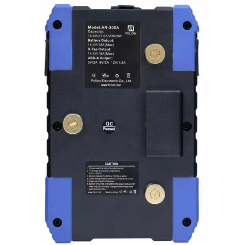 Fxlion Cool Black Series AN-300A 300Wh 14.8V Battery (Gold Mount) - Image 2