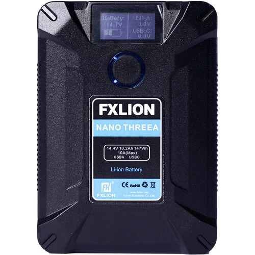 Fxlion NANO THREE-A Ultracompact Gold Mount Battery (150Wh)