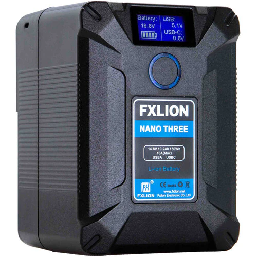 Fxlion Nano THREE Ultracompact V-Mount Battery (150Wh) - Image 3