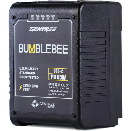 GENTREE V-Mount Micro-Size Battery with USB-C (98Wh)