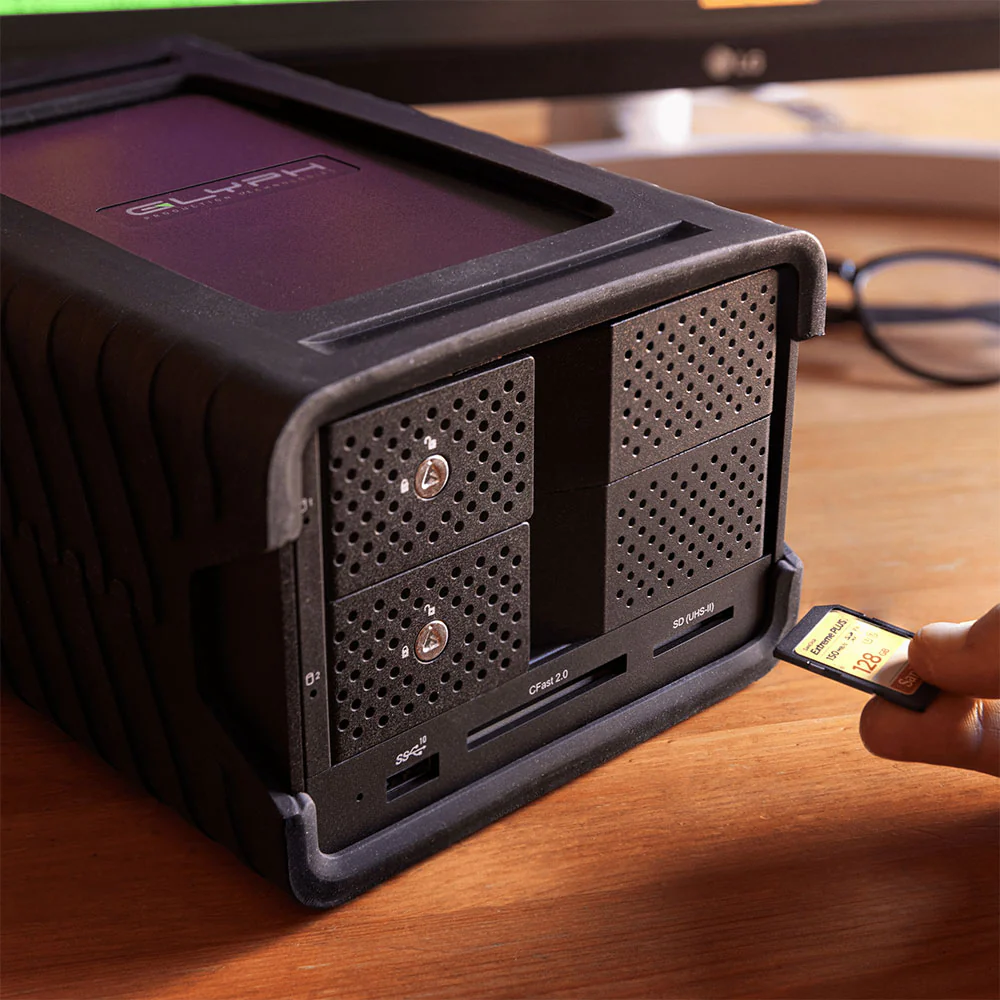 Glyph Technologies 8TB Blackbox PRO RAID Desktop Drive (2 x 4TB, Thunderbolt 3) - Image 7