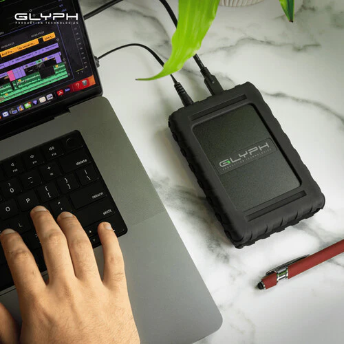 Glyph Technologies 7.6TB Blackbox Plus USB 3.2 Gen 2 External U.2 SSD - Image 5