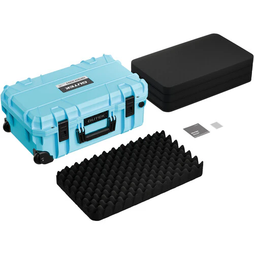 GUTEK Tortoise T-300 20" Carry-On Protector Case (Azure Blue, 30L) - Image 8