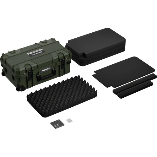 GUTEK Tortoise T-300 20" Carry-On Protector Case (Olive Drab Green, 30L) - Image 8