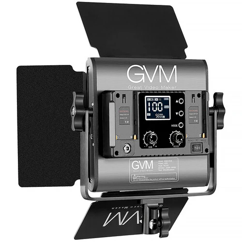 GVM 800D-RGB LED Light Panel (2-Light Kit) - Image 3