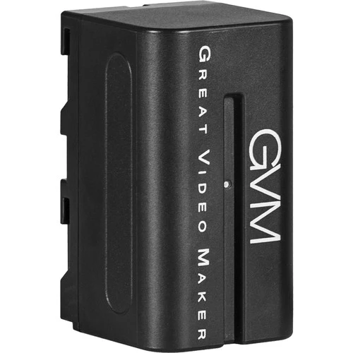 GVM NP-F750 4400mAh Batteries with Travel Chargers (Set of 2) - Image 2