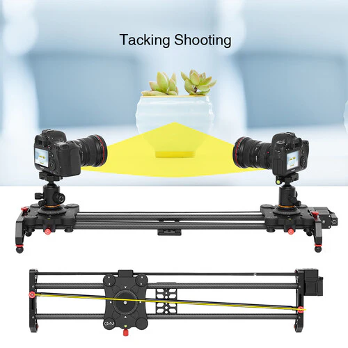 GVM Professional Video Carbon Fiber Motorized Camera Slider (32") - Image 4