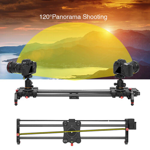 GVM Professional Video Carbon Fiber Motorized Camera Slider (32") - Image 5