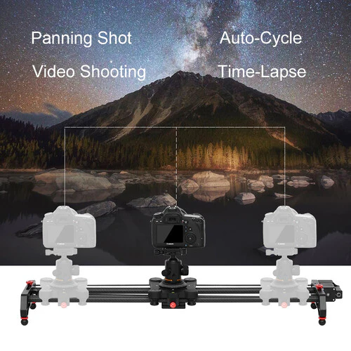 GVM Professional Video Carbon Fiber Motorized Camera Slider (32") - Image 6