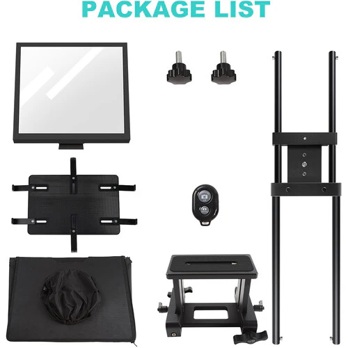 GVM Teleprompter for Tablets and Smartphones with Bluetooth Remote and App - Image 7