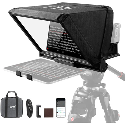GVM Teleprompter TQ-MB for Tablets & Smartphones with Remote Control - Image 2